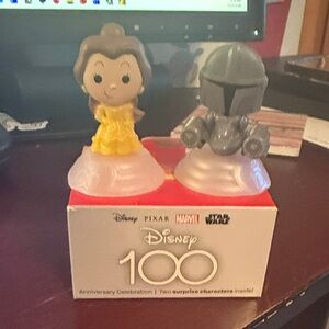 Disney Action Figure Set - Yellow and Gray